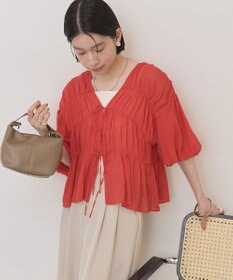 AMERICAN HOLIC フロントリボンブラウス