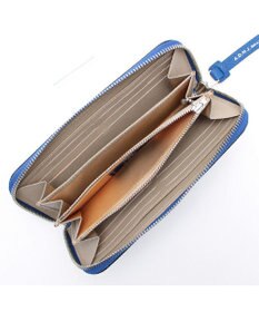 A.D.M.J. 【牛革】モーツァルト クリスタルソーイング ラウンドウォレット