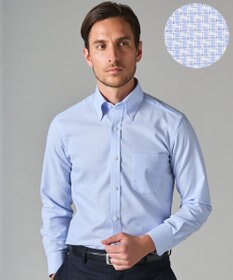 GOTAIRIKU 春夏向け【形態安定】SUMMERPREMIUMPLEATS_ボタンダウン 長袖ドレスシャツ