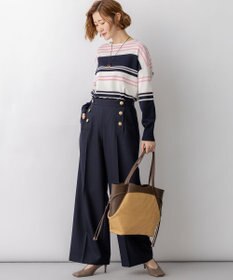 23区 ペーパーライクコンビ トートバッグ (M)