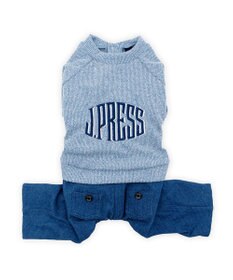 PET PARADISE J.PRESS 杢 トレーナー パンツつなぎ 小型犬