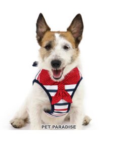 PET PARADISE リサとガスパール ベストハーネス 《トリコロール》 ３Ｓ 小型犬