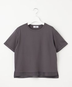 J.PRESS LADIES L 【接触冷感】コットンスムース カフス袖 カットソー