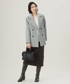 J.PRESS LADIES L 【洗える】CASHMERE BLEND Vネック プルオーバーニット