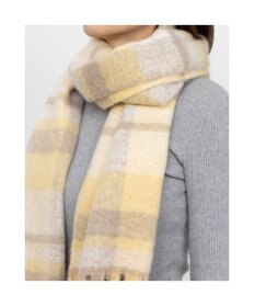 UNBILLION カシュネ cache nez / リサイクルポリペールカラーチェックストール