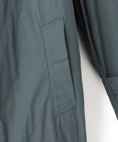 J.PRESS YORK STREET 【UNISEX】ナイロンワッシャーステンカラーコート
