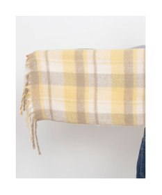 UNBILLION カシュネ cache nez / リサイクルポリペールカラーチェックストール