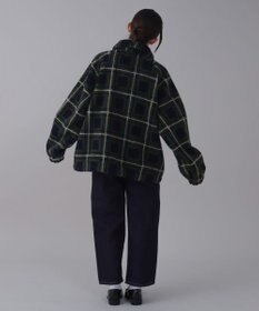 WEGO 【ユニセックス着用ITEM】ボアチェックブルゾン