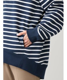 AMERICAN HOLIC バックＺＩＰロゴ刺繍ポンチチュニック