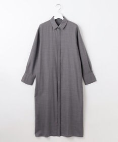 自由区 【洗える】ライトビエラシャツ ワンピース