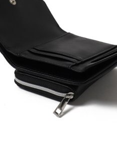 WEGO メタルリボンレターフラップウォレット