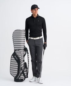 23区GOLF 【UNISEX】フラッグ総柄キャディバッグ　他と被らないデザイン