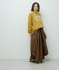 Green Parks オーバーサイズロゴ裏毛プルオーバー