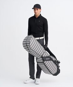 23区GOLF 【UNISEX】フラッグ総柄キャディバッグ　他と被らないデザイン