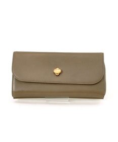 UNBILLION ペルケ perche ジェムストーンヒネリかぶせ長財布