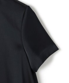 23区 【APPLAUDIR】クリアダブルサテン フリルヘム ブラウス