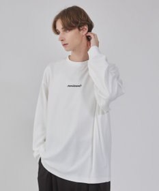 WEGO 【ユニセックス着用/UVカット/軽量/接触冷感//毛玉レス/しわになりにくい/ストレッチ/MLサイズ展開】AIRFUNCTIONシンプルロゴT（しわに