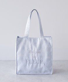 Maison de FLEUR ブランドロゴ刺繍ジャカードスクエアトート