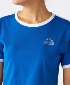 OP／FILA 【Kappa】ワンポイント 半袖リンガーTシャツ