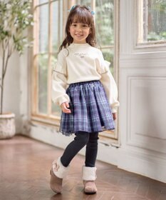 ANY KIDS 肩フリル しあわせタッチニット