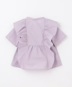 組曲 KIDS 【110-140㎝】パピヨンラッフル ブラウス