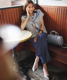 ANY SIS 【WEB・一部店舗限定】大判チェーン スカーフ