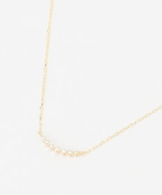 TOCCA 【WEB限定】FRILL DIAMOND NECKLACE K10 ダイヤモンド ネックレス