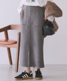 AMERICAN HOLIC ヌバック調スカート