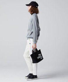 PW CIRCULUS 【MEN】【洗える】ベアスタンドモチーフ ラグランスリーブ クルーネック ニット