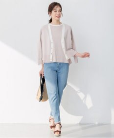 組曲 S 【アンサンブル対応可】CHAIニット バイカラーカーディガン