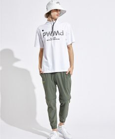 PW CIRCULUS 【UVカット / 接触冷感 / ２WAY】【MEN】デタッチャブル ジョガーパンツ