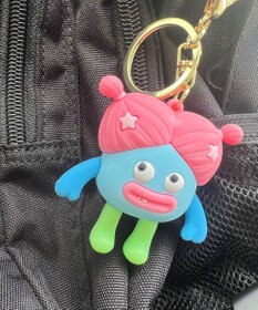 WEGO ツインテールモンスターキーホルダー