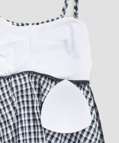 San-ai Resort（三愛水着楽園） 【WEB限定】ペプラムチェック3点セット【Beach Queen（ビーチクイーン）】