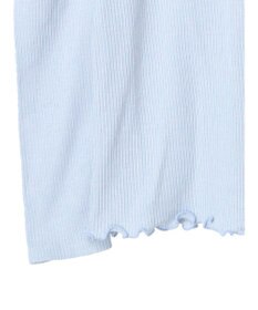 earth music&ecology パフスリーブクレープリブインナー