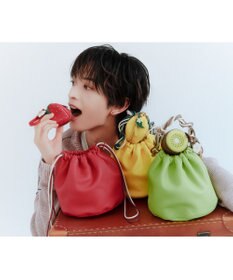 genten フルーツマーケット 立体チャーム「いちご」