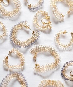 CASUMINO sweet pie iolite ピアス