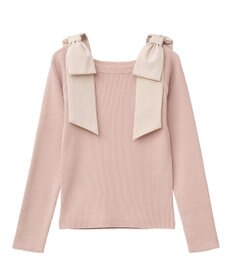 Green Parks ・ｓｗｉｎｇ　ｂｙ　ショルダーリボンプルオーバー