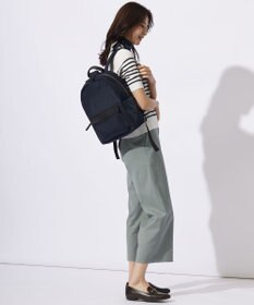 J.PRESS LADIES 【洗える】BASIC HT-COTTON クルーネック ボーダー ニット