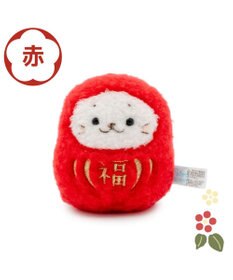 Mother garden しろたん 福だるま マスコット 《赤色》 単品
