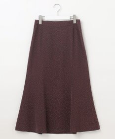 J.PRESS LADIES L 【WEB限定・洗える】フェミニッシュパウダー dots スカート