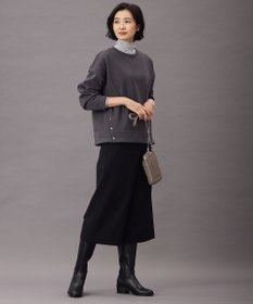 J.PRESS LADIES 【WEB限定カラーあり】ボアジャージー カットソー