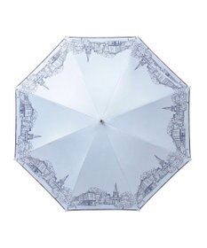 MOONBAT 【遮光100%】SOLFEGE MODE  晴雨兼用 長傘 日傘 街並プリント