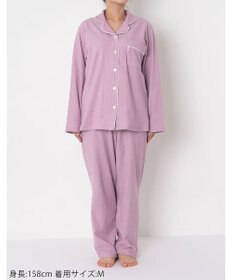 ワコール／睡眠科学 【パジャマ】　長袖　長ズボン　綿混　パイル素材　睡眠科学／ワコール　YDX532