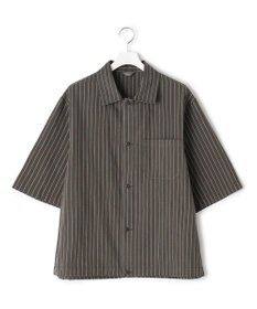 J.PRESS YORK STREET 【UNISEX】コットンリネンハーフスリーブシャツ ブルゾン