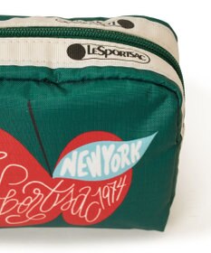 LeSportsac SQUARE COSMETIC/LSSタイポグラフィコスメティック