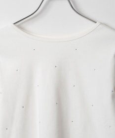 WEGO ラインストーンドットロンT