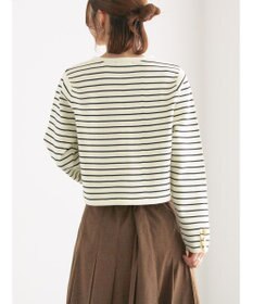 Te chichi レタードポケットジャケットカーディガン