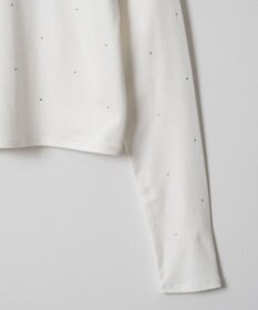 WEGO ラインストーンドットロンT