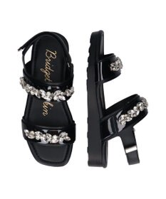 Bridget Birkin 【Bridget Birkin】ダブルベルトビジューサンダル