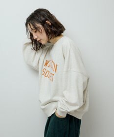 Green Parks オーバーサイズロゴ裏毛プルオーバー